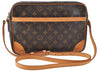 Auth Louis Vuitton Monogram Trocadero 30 Shoulder Cross Body Bag M51272 LV J2438