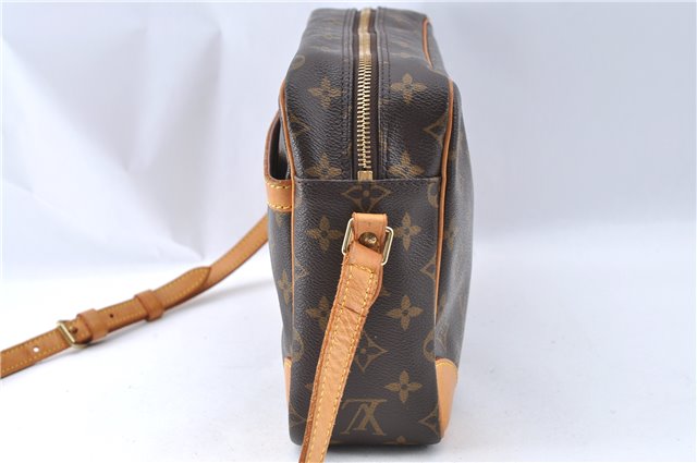 Auth Louis Vuitton Monogram Trocadero 30 Shoulder Cross Body Bag M51272 LV J2438