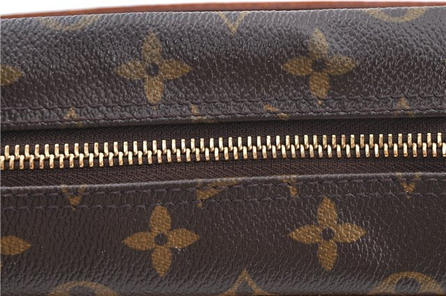Auth Louis Vuitton Monogram Trocadero 30 Shoulder Cross Body Bag M51272 LV J2438