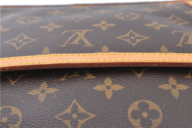 Auth Louis Vuitton Monogram Trocadero 30 Shoulder Cross Body Bag M51272 LV J2438