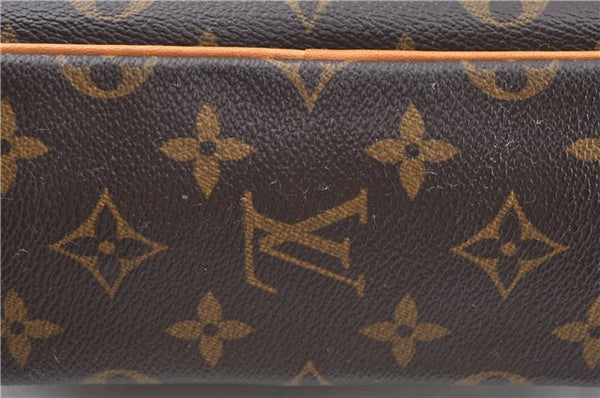 Auth Louis Vuitton Monogram Trocadero 30 Shoulder Cross Body Bag M51272 LV J2438
