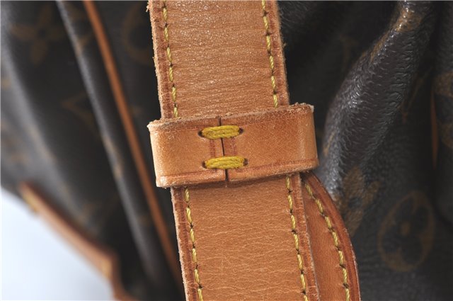 Authentic Louis Vuitton Monogram Saumur 35 Shoulder Cross Bag M42254 LV J2440