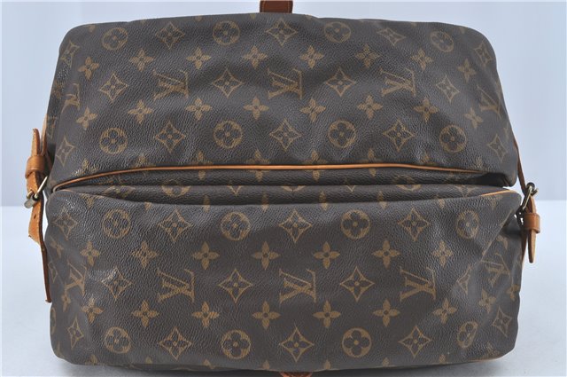 Authentic Louis Vuitton Monogram Saumur 35 Shoulder Cross Bag M42254 LV J2440