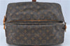 Authentic Louis Vuitton Monogram Saumur 35 Shoulder Cross Bag M42254 LV J2440