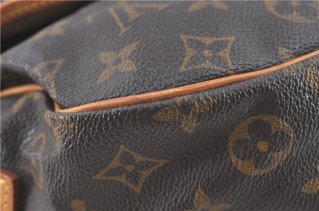 Authentic Louis Vuitton Monogram Saumur 35 Shoulder Cross Bag M42254 LV J2440
