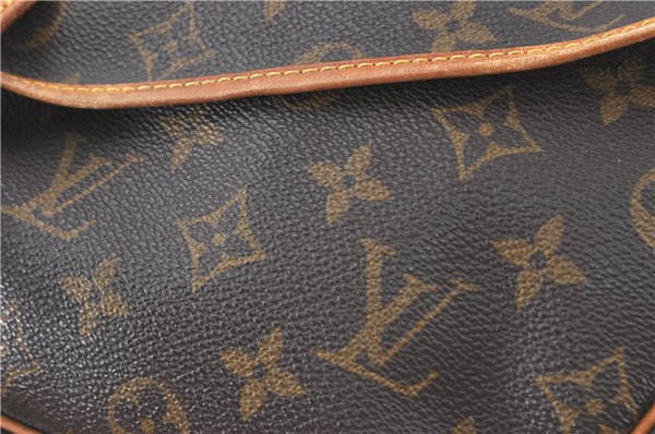 Authentic Louis Vuitton Monogram Saumur 35 Shoulder Cross Bag M42254 LV J2440