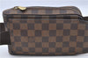 Authentic Louis Vuitton Damier Geronimos Waist Body Bag N51994 LV J2441