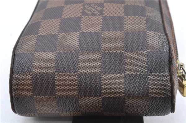 Authentic Louis Vuitton Damier Geronimos Waist Body Bag N51994 LV J2441