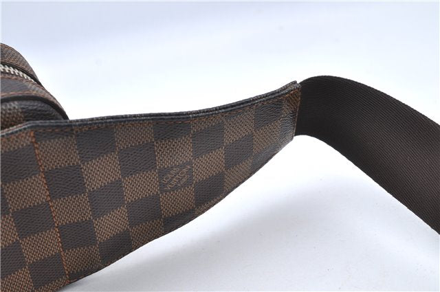 Authentic Louis Vuitton Damier Geronimos Waist Body Bag N51994 LV J2441