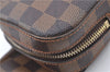 Authentic Louis Vuitton Damier Geronimos Waist Body Bag N51994 LV J2441