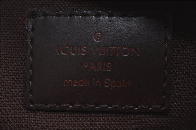 Authentic Louis Vuitton Damier Geronimos Waist Body Bag N51994 LV J2441