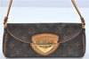 Authentic Louis Vuitton Monogram Pochette Beverly Shoulder Back M40122 LV J2447