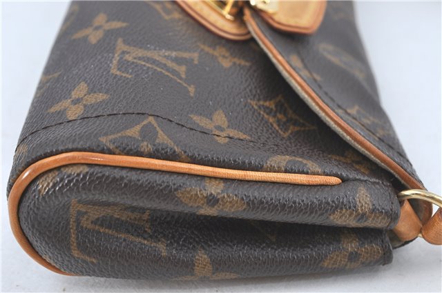 Authentic Louis Vuitton Monogram Pochette Beverly Shoulder Back M40122 LV J2447