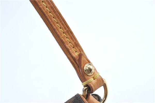 Authentic Louis Vuitton Monogram Pochette Beverly Shoulder Back M40122 LV J2447