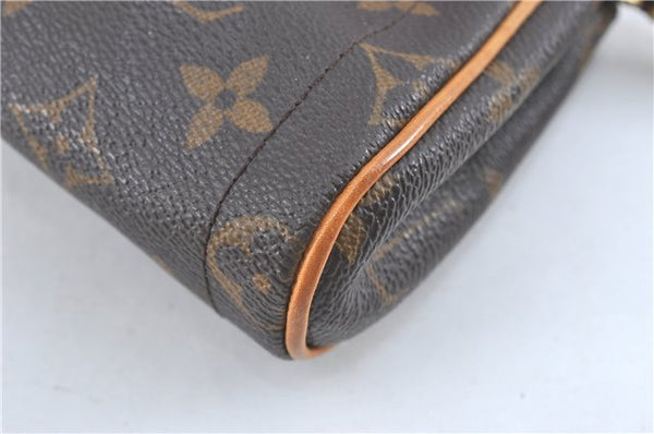 Authentic Louis Vuitton Monogram Pochette Beverly Shoulder Back M40122 LV J2447