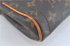 Authentic Louis Vuitton Monogram Pochette Beverly Shoulder Back M40122 LV J2447