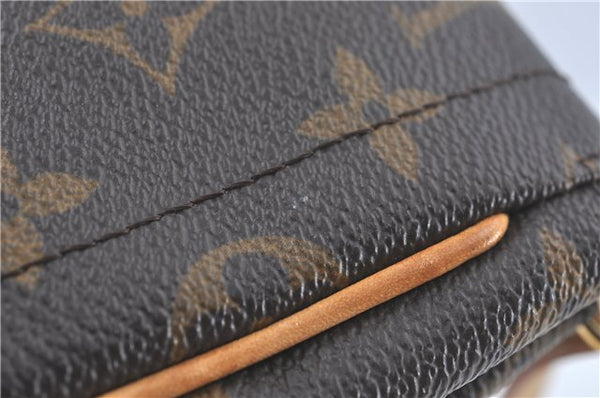 Authentic Louis Vuitton Monogram Pochette Beverly Shoulder Back M40122 LV J2447