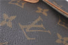 Authentic Louis Vuitton Monogram Pochette Beverly Shoulder Back M40122 LV J2447