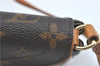 Authentic Louis Vuitton Monogram Pochette Beverly Shoulder Back M40122 LV J2447