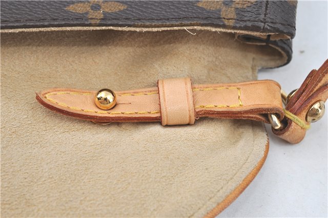 Authentic Louis Vuitton Monogram Pochette Beverly Shoulder Back M40122 LV J2447