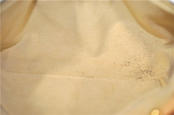 Authentic Louis Vuitton Monogram Pochette Beverly Shoulder Back M40122 LV J2447