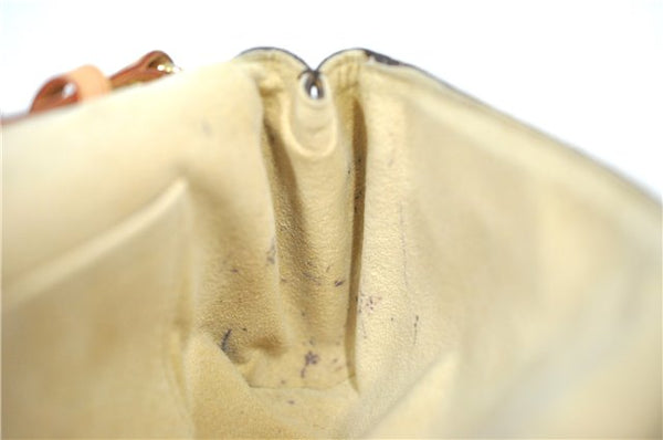 Authentic Louis Vuitton Monogram Pochette Beverly Shoulder Back M40122 LV J2447