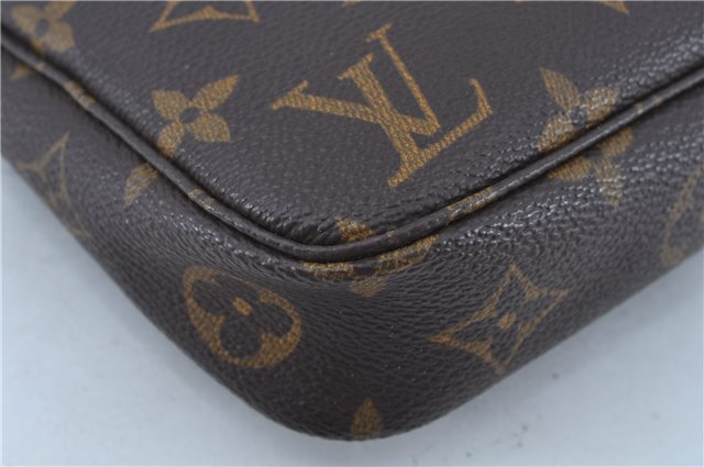 Authentic Louis Vuitton Monogram Pochette Accessoires Pouch M51980 LV Junk J2466