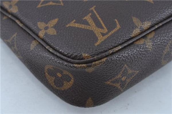 Authentic Louis Vuitton Monogram Pochette Accessoires Pouch M51980 LV Junk J2466