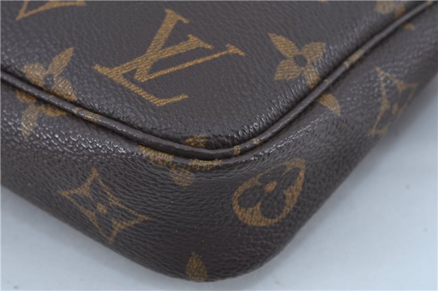 Authentic Louis Vuitton Monogram Pochette Accessoires Pouch M51980 LV Junk J2466