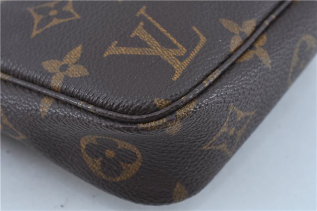 Authentic Louis Vuitton Monogram Pochette Accessoires Pouch M51980 LV Junk J2466