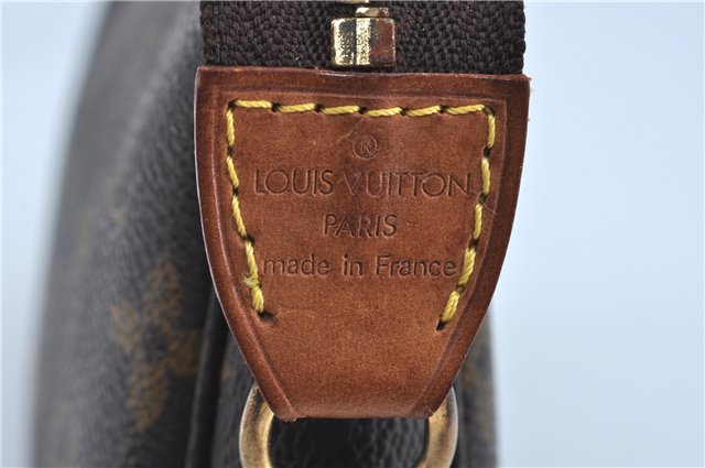 Authentic Louis Vuitton Monogram Pochette Accessoires Pouch M51980 LV Junk J2466