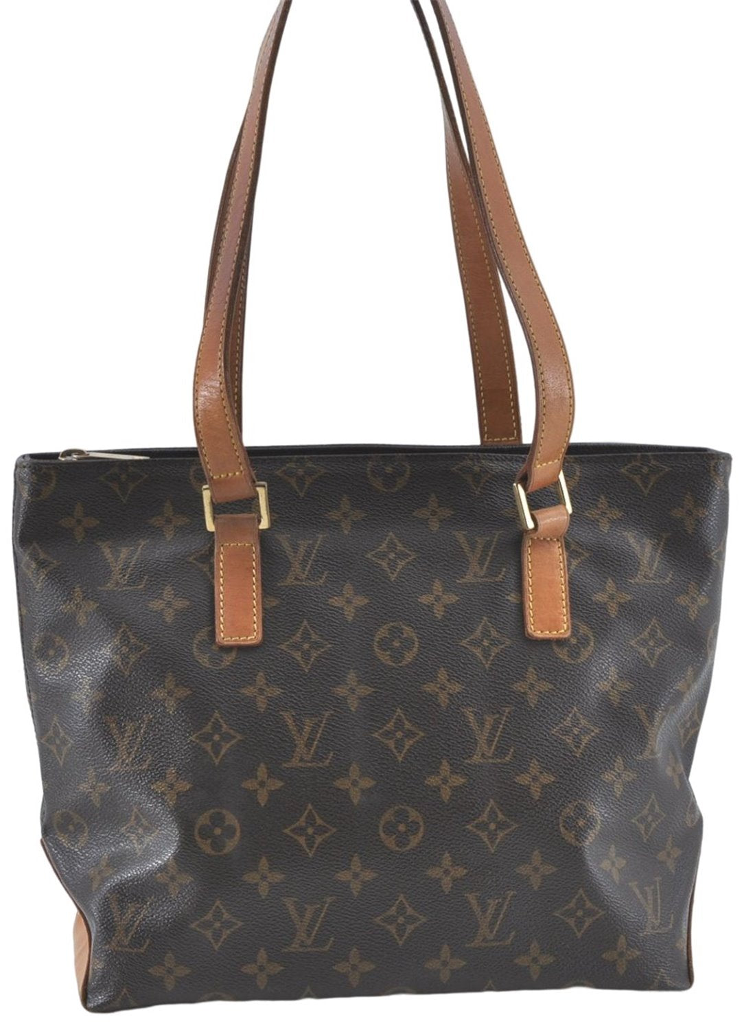 Authentic Louis Vuitton Monogram Cabas Piano Tote Bag M51148 LV J2470