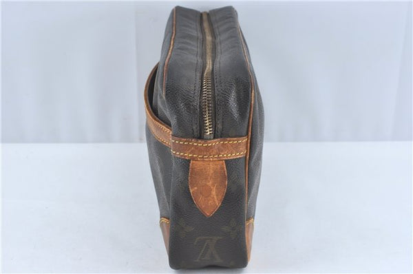 Authentic Louis Vuitton Monogram Compiegne 28 Clutch Hand Bag M51845 LV J2471