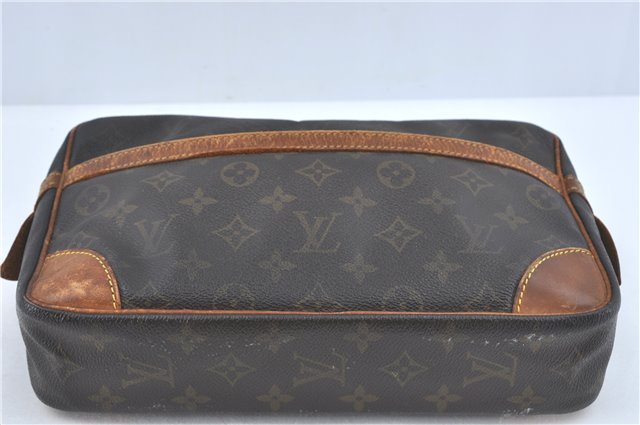 Authentic Louis Vuitton Monogram Compiegne 28 Clutch Hand Bag M51845 LV J2471