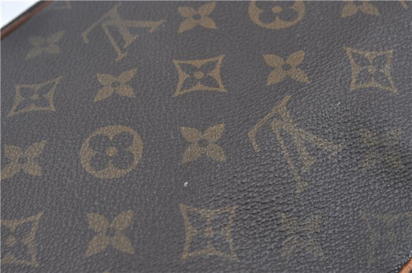 Authentic Louis Vuitton Monogram Compiegne 28 Clutch Hand Bag M51845 LV J2471