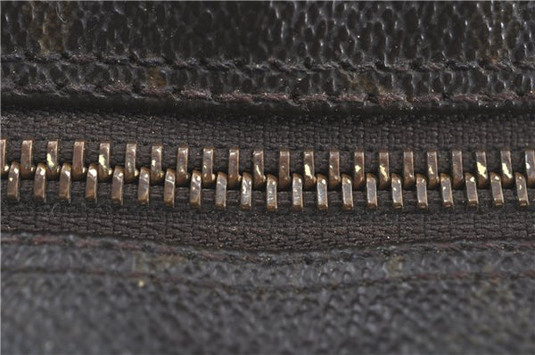 Authentic Louis Vuitton Monogram Compiegne 28 Clutch Hand Bag M51845 LV J2471