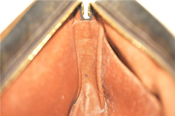 Authentic Louis Vuitton Monogram Compiegne 28 Clutch Hand Bag M51845 LV J2471