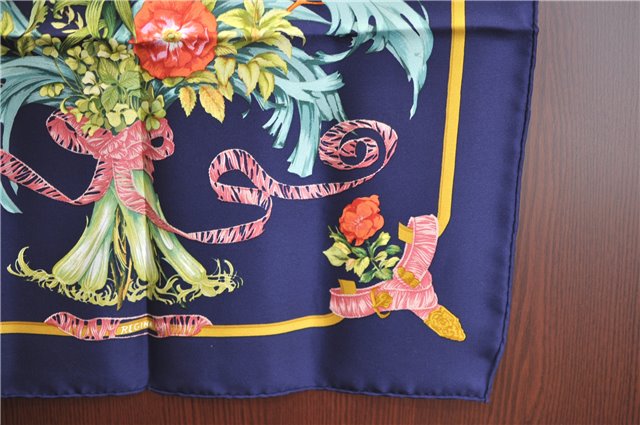 Authentic HERMES Petit Carre 40 Scarf Handkerchief 