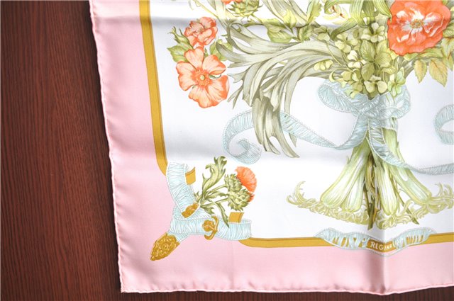 Authentic HERMES Petit Carre 40 Scarf Handkerchief 