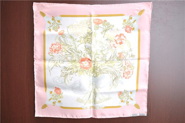 Authentic HERMES Petit Carre 40 Scarf Handkerchief "REGINA " Silk Pink J2475