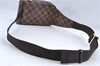Authentic Louis Vuitton Damier Geronimos Waist Body Bag N51994 LV J2476