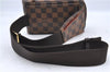 Authentic Louis Vuitton Damier Geronimos Waist Body Bag N51994 LV J2476