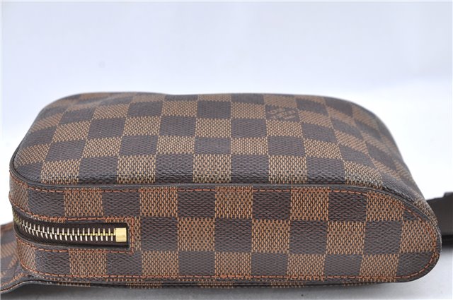 Authentic Louis Vuitton Damier Geronimos Waist Body Bag N51994 LV J2476