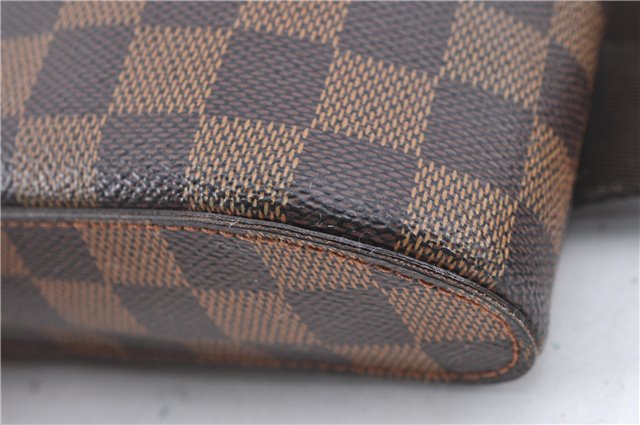 Authentic Louis Vuitton Damier Geronimos Waist Body Bag N51994 LV J2476