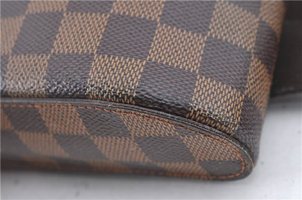Authentic Louis Vuitton Damier Geronimos Waist Body Bag N51994 LV J2476
