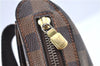 Authentic Louis Vuitton Damier Geronimos Waist Body Bag N51994 LV J2476