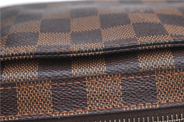 Authentic Louis Vuitton Damier Geronimos Waist Body Bag N51994 LV J2476