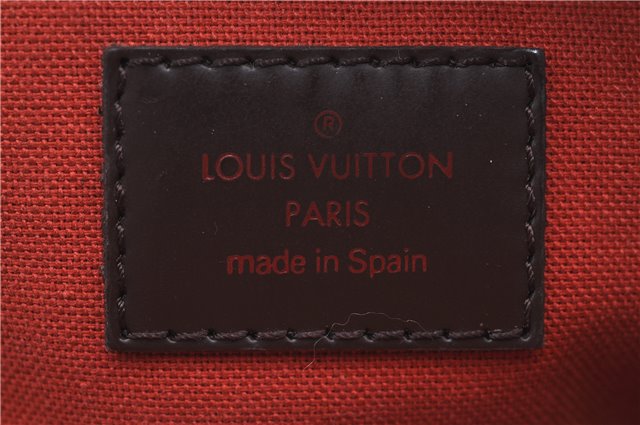 Authentic Louis Vuitton Damier Geronimos Waist Body Bag N51994 LV J2476