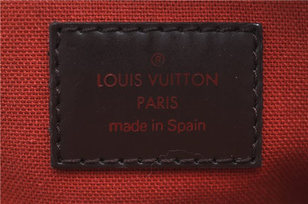 Authentic Louis Vuitton Damier Geronimos Waist Body Bag N51994 LV J2476
