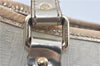 Authentic GUCCI Shoulder Tote Bag Purse GG PVC Leather 139896 White Silver J2490